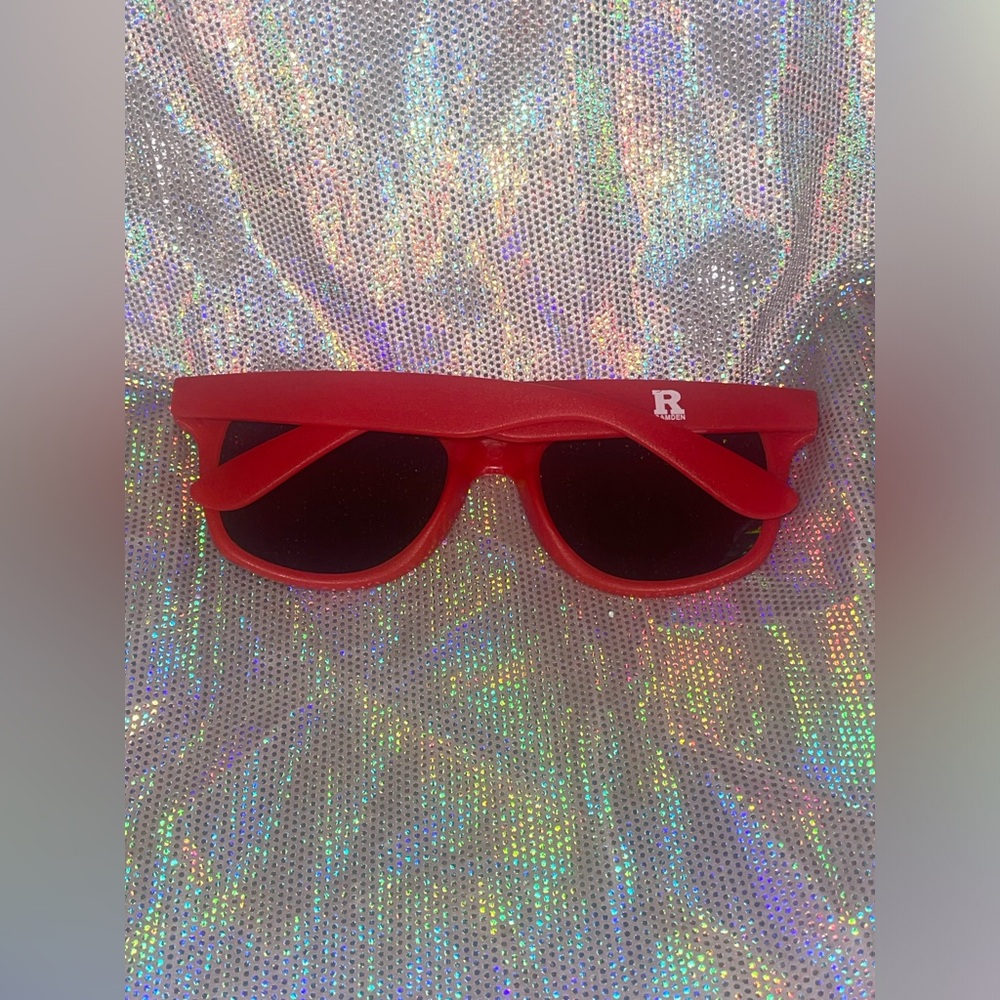 ** Red Sunglasses (Rutgers) ** - Picture 2 of 4